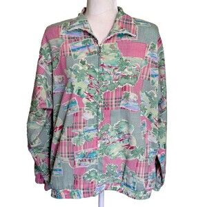 Napa Valley Women's Lightweight Full Zip Cottagecore Grandma Jacket Size XL/2XL?